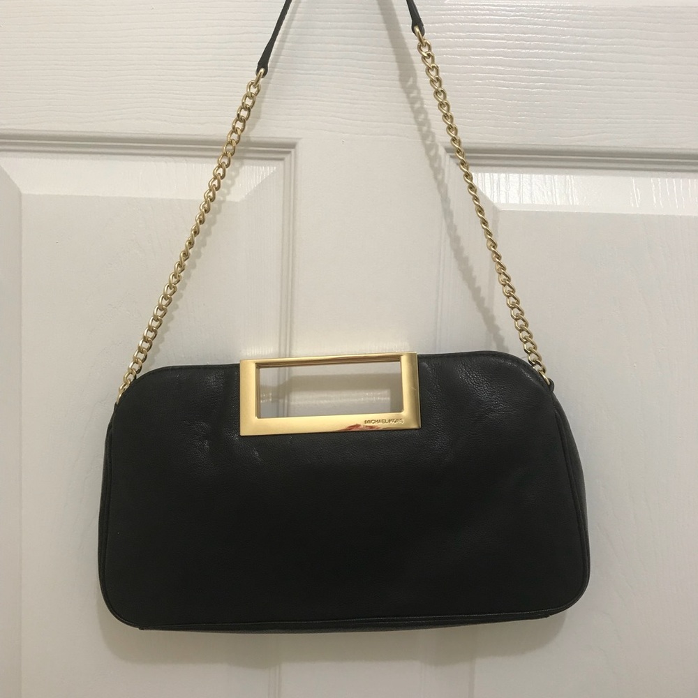 Michael Kors Black & Gold Bag